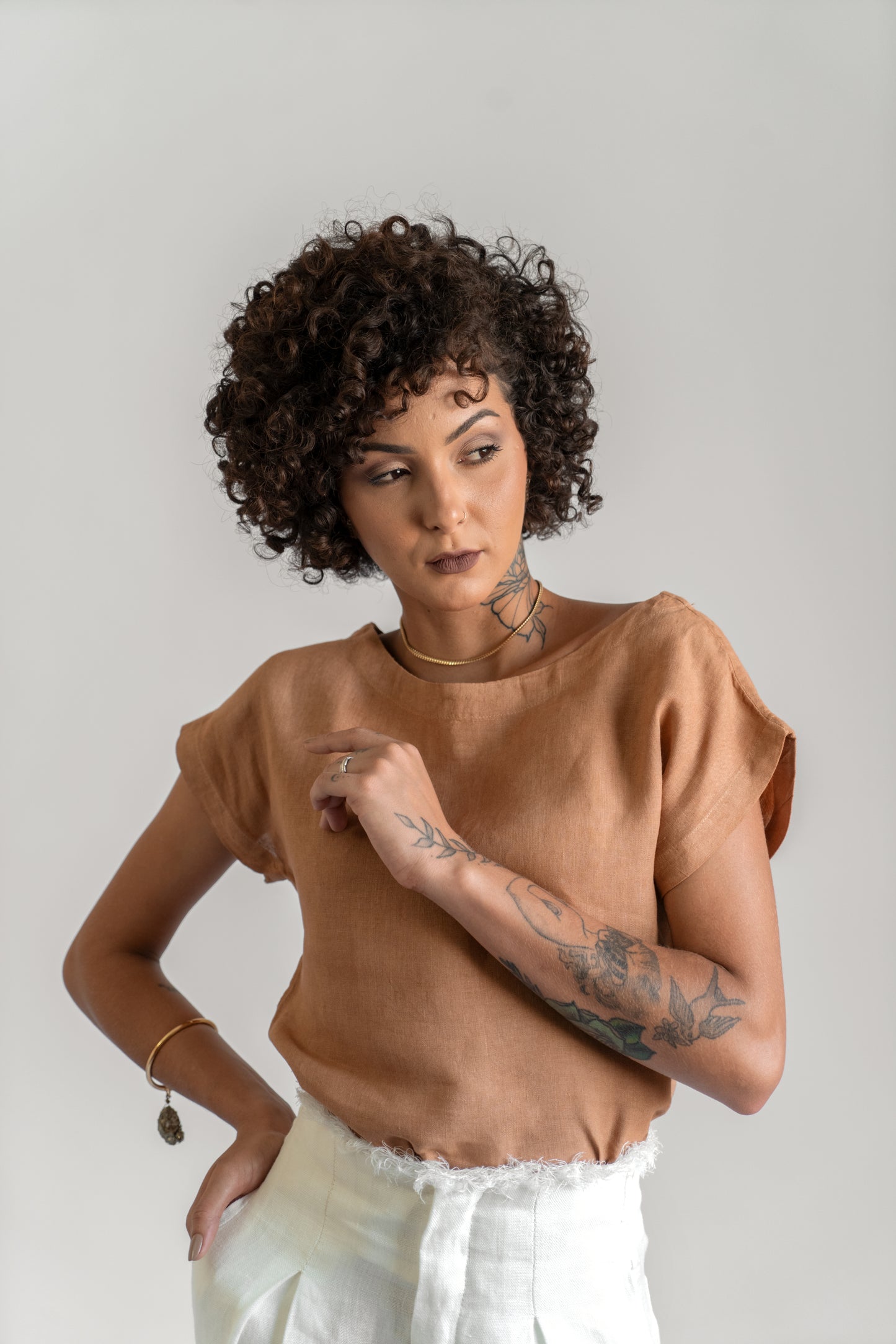 Blusa Linho Canola