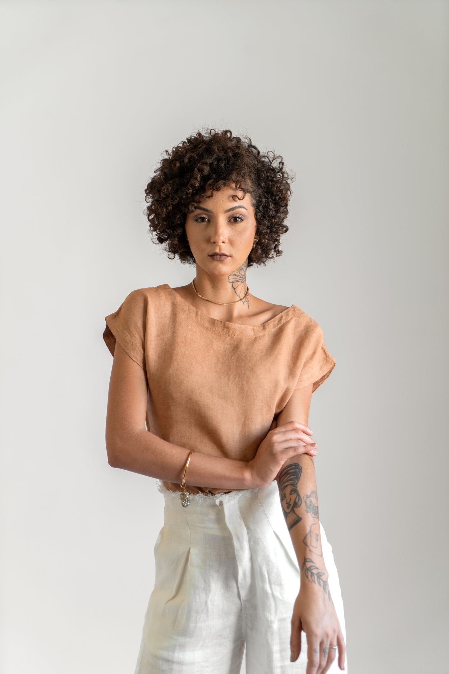 Blusa Linho Canola