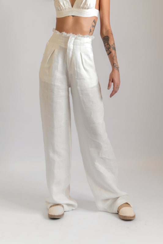 Calça Linho Flamboyant