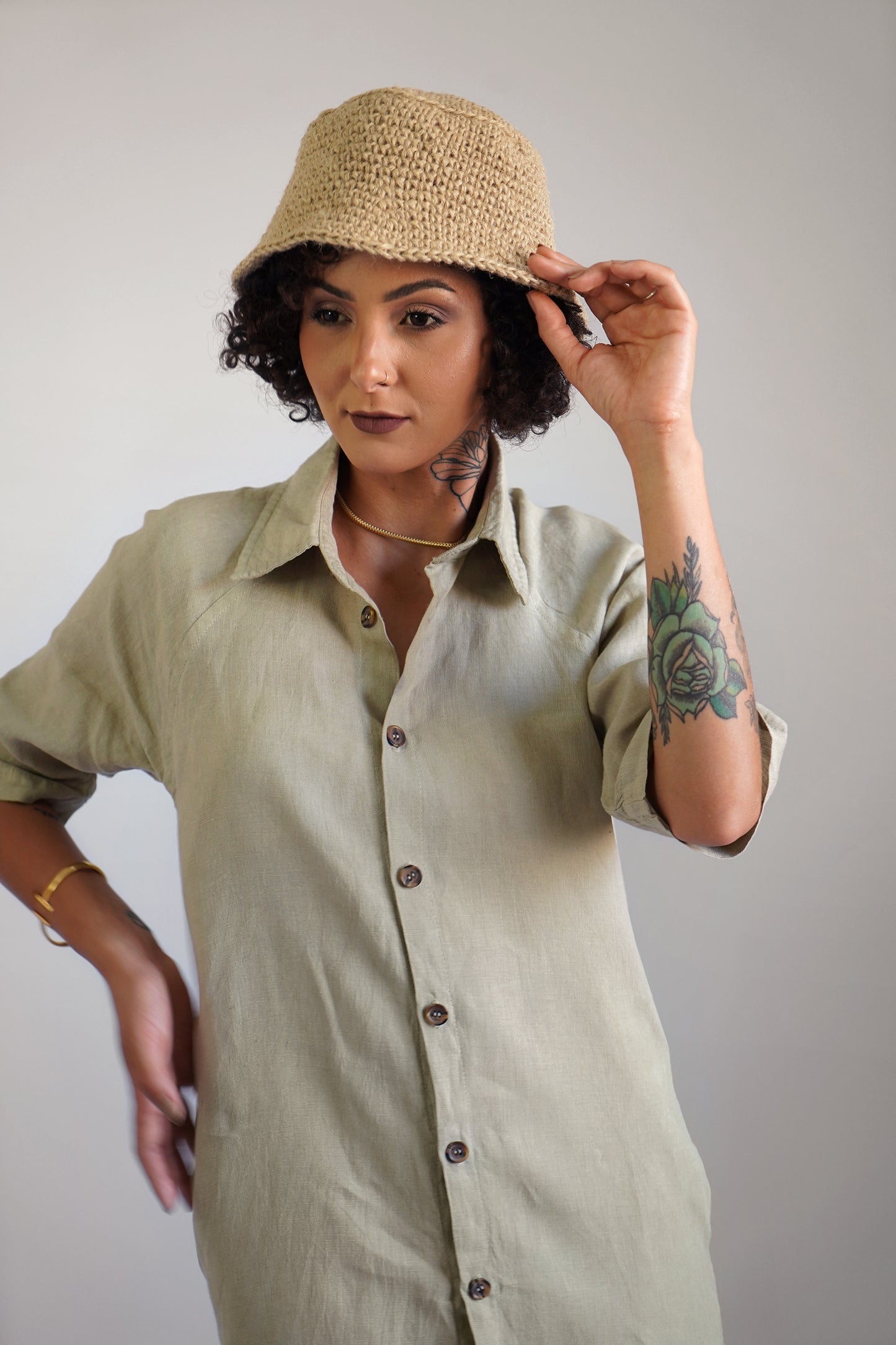 Chemise Linho Lótus