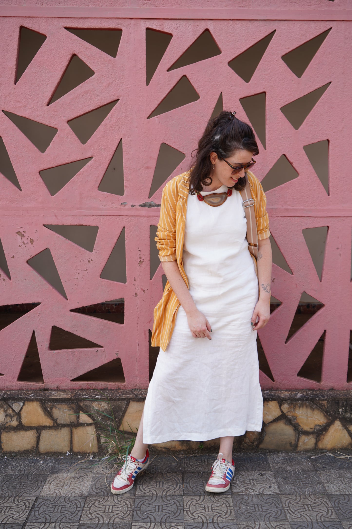 Vestido Linho Tulipa
